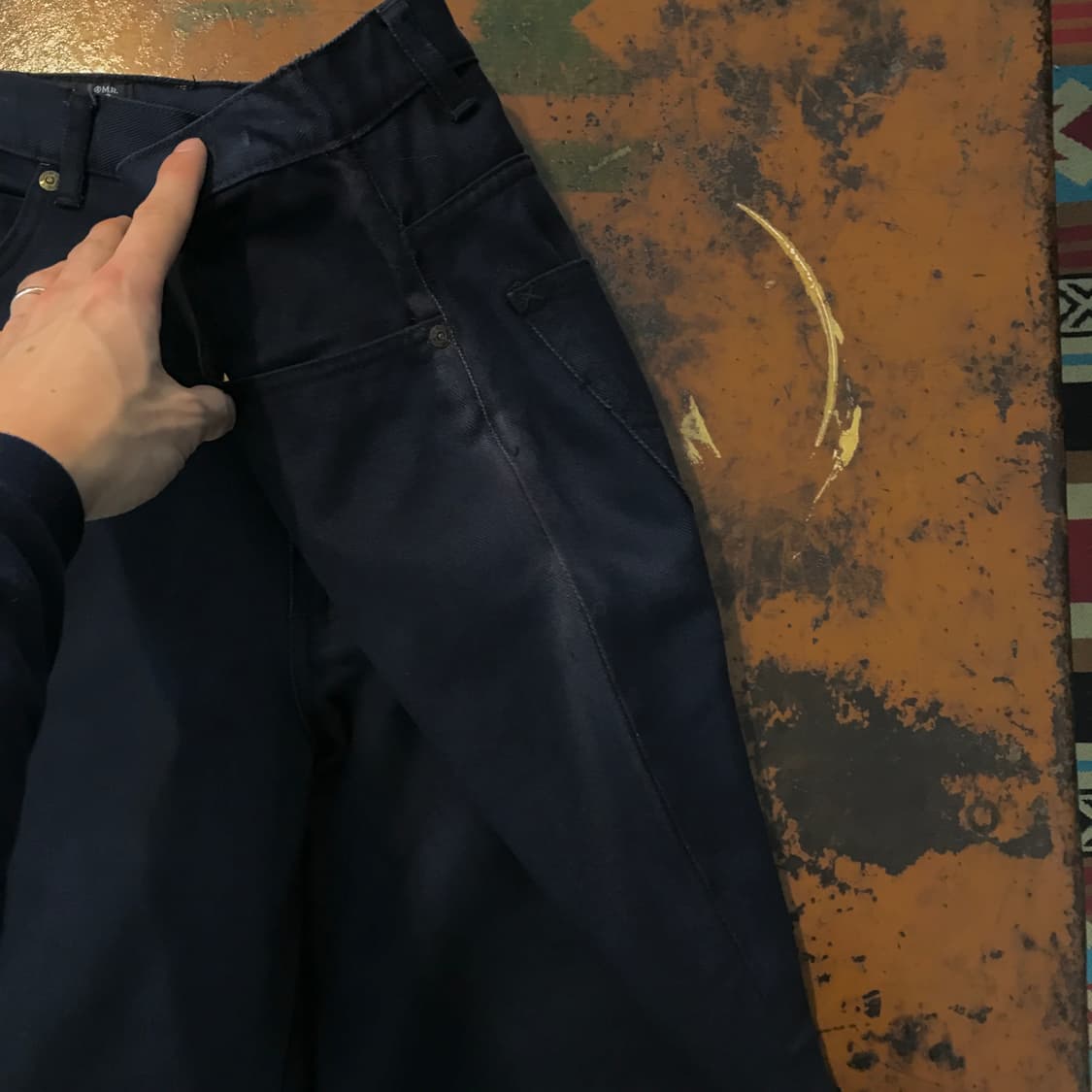 Lee 리 네이비 코튼 치노 팬츠 허리 30 사이즈  상품이미지4