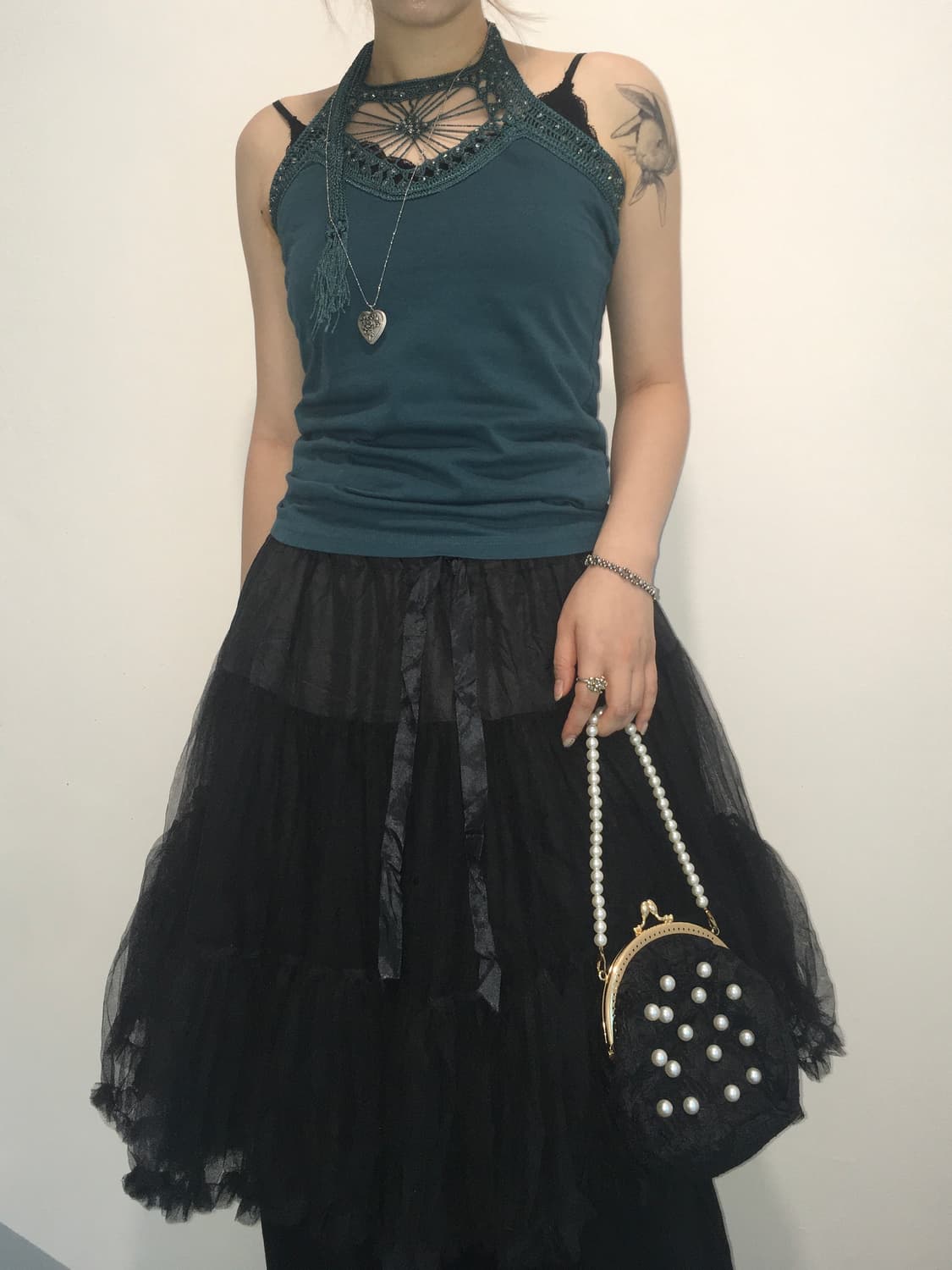 Jpn vintage Black Tutu skirt 상품이미지1