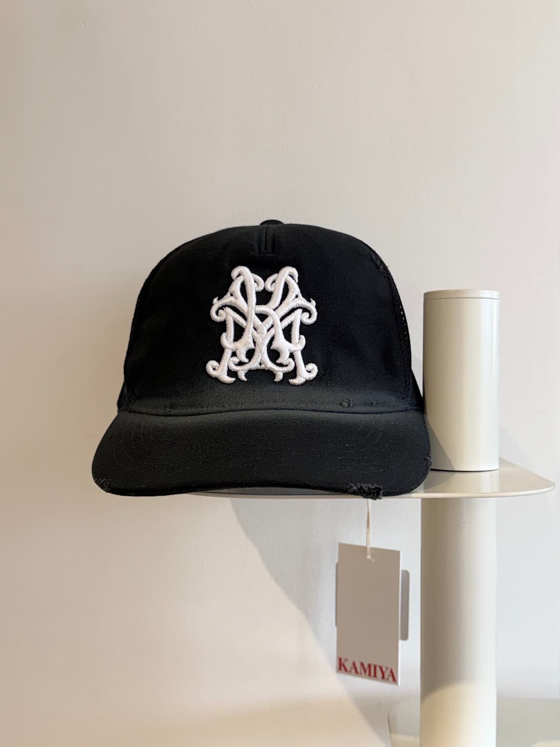 카미야 “kmy” distressed mesh cap 상품이미지1