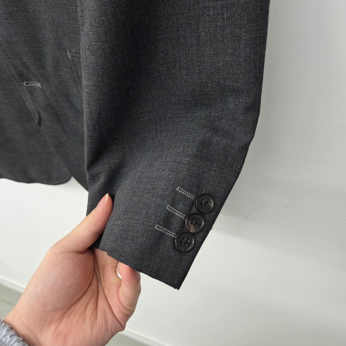 제이프레스 회색 남성 정장 자켓 남L 상품이미지3