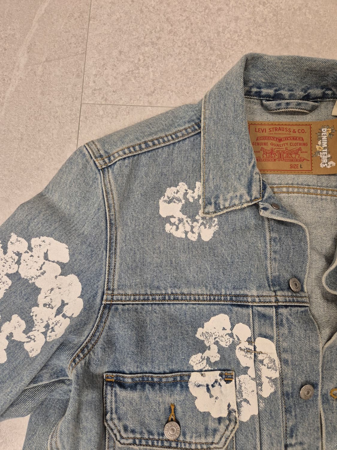 데님티어스 데님자켓 L 상품이미지5