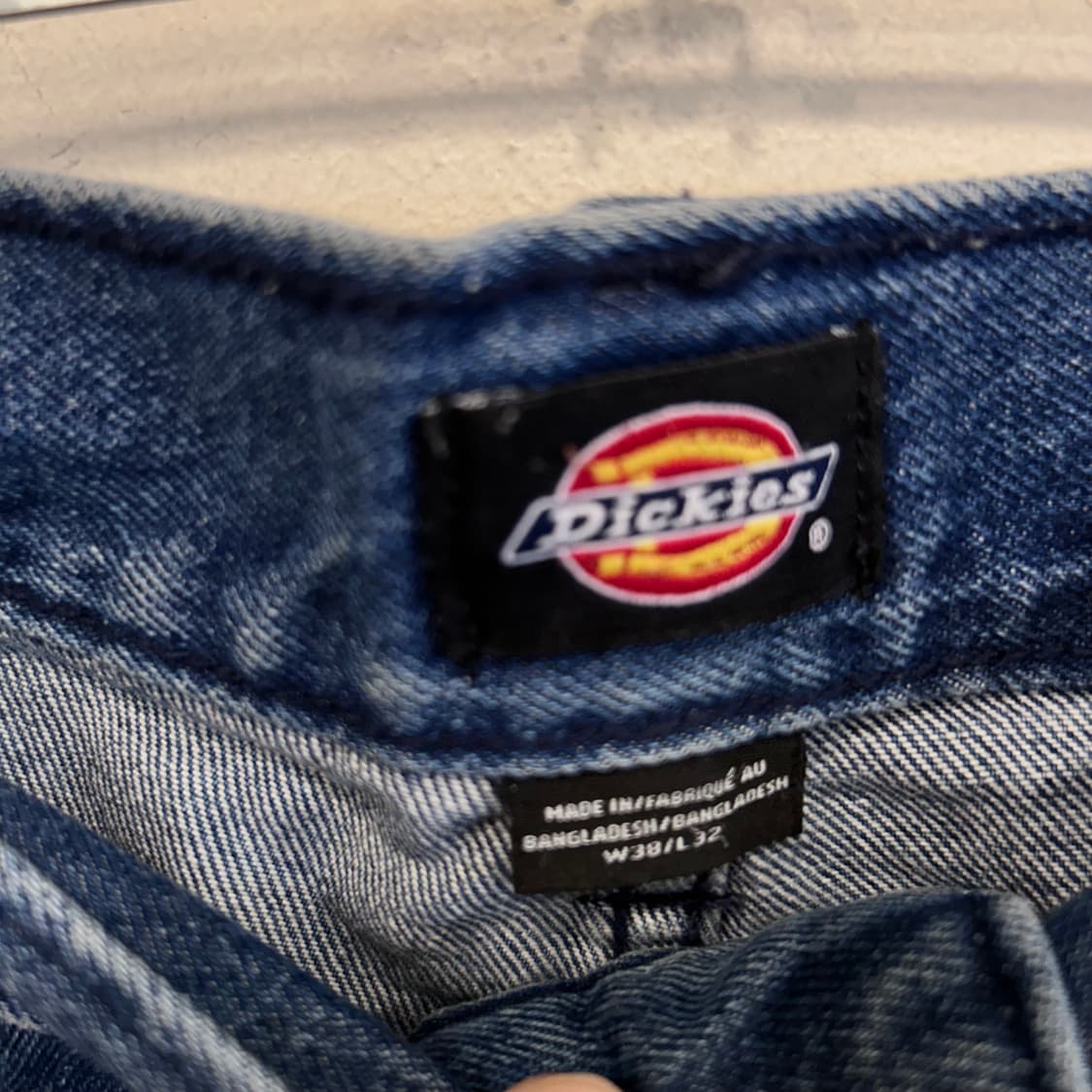 디키즈 워크웨어 더블니 와이드핏 데님팬츠 상품이미지3