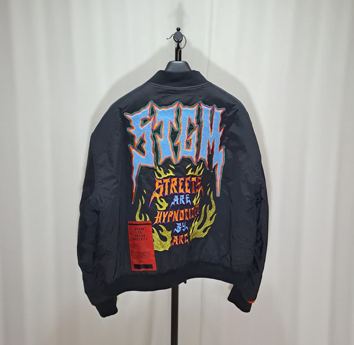 (택포) 스티그마 오버핏 자수 마원자켓 L B604 상품이미지5