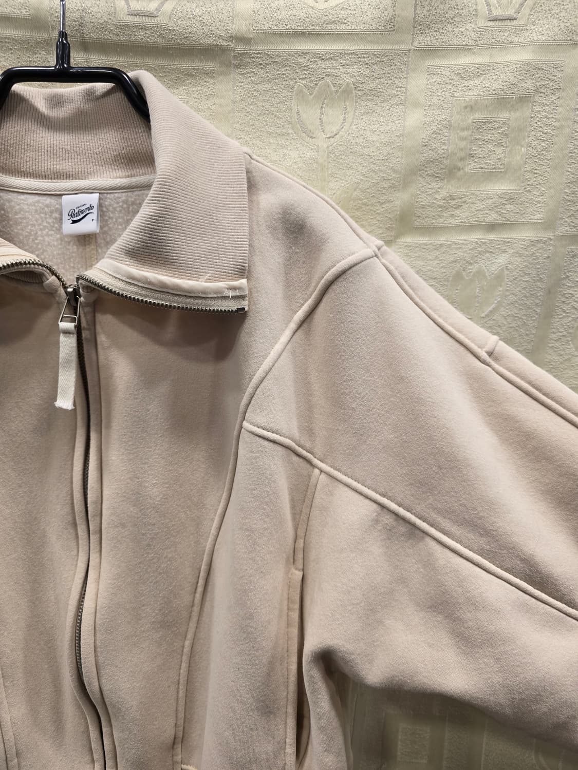 파르티멘토 여성 기모 트랙탑 아이보리 프리사이즈 상품이미지3