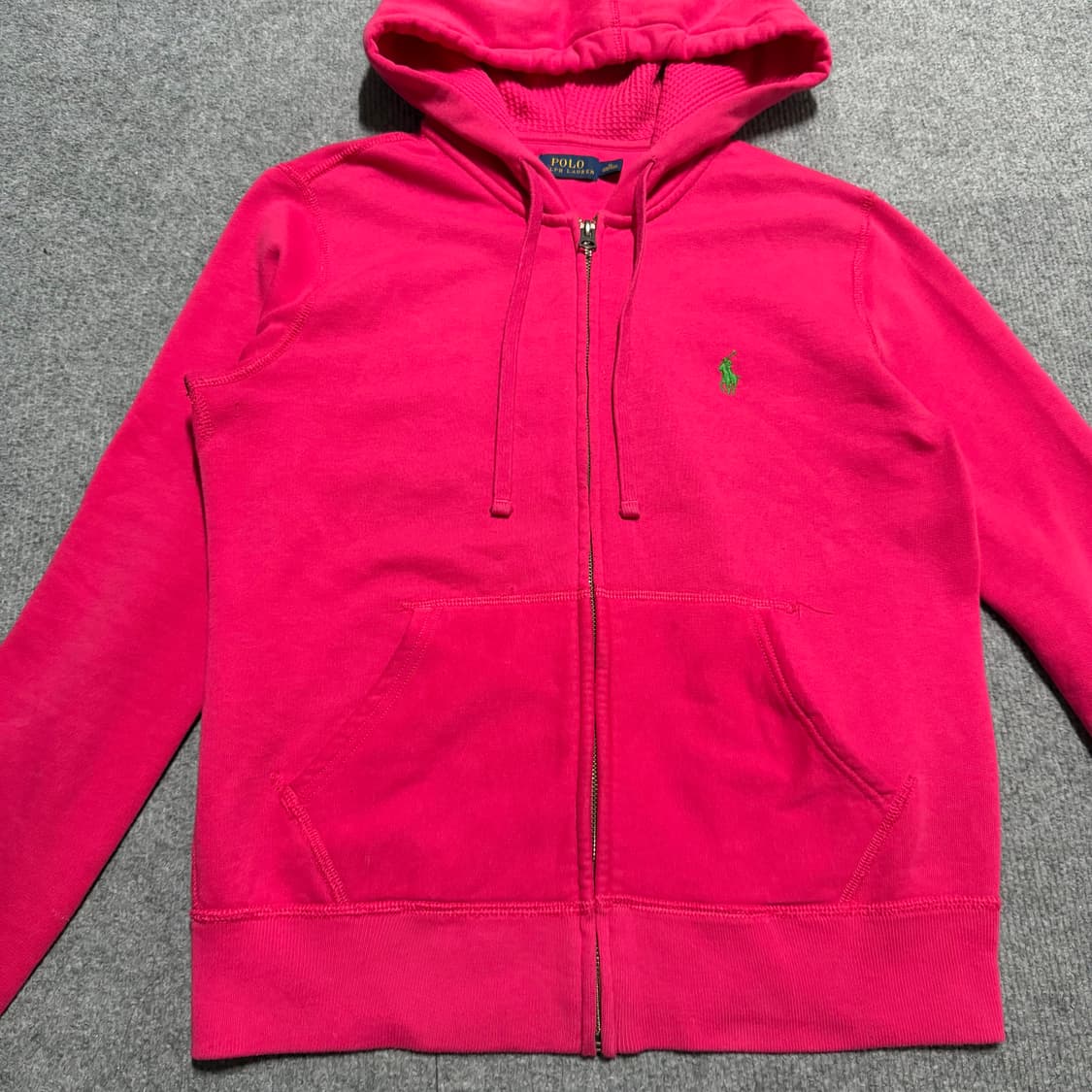 폴로 랄프로렌 핑크 후드집업 상품이미지2