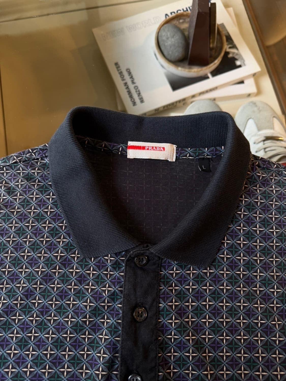 프라다 클래식 pk 셔츠 슬림100 상품이미지8