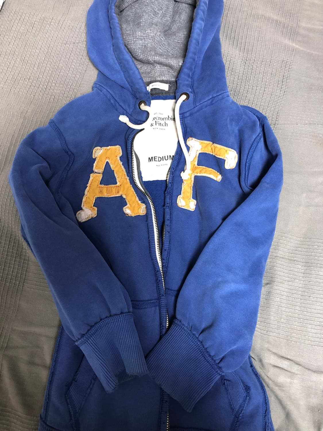 아베크롬비 뉴욕 후드집업 상품이미지2