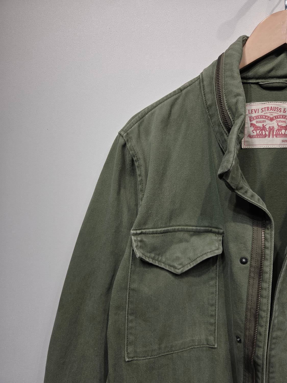 리바이스. 남자 스탠다드핏 M-65 필드 자켓_M 상품이미지2