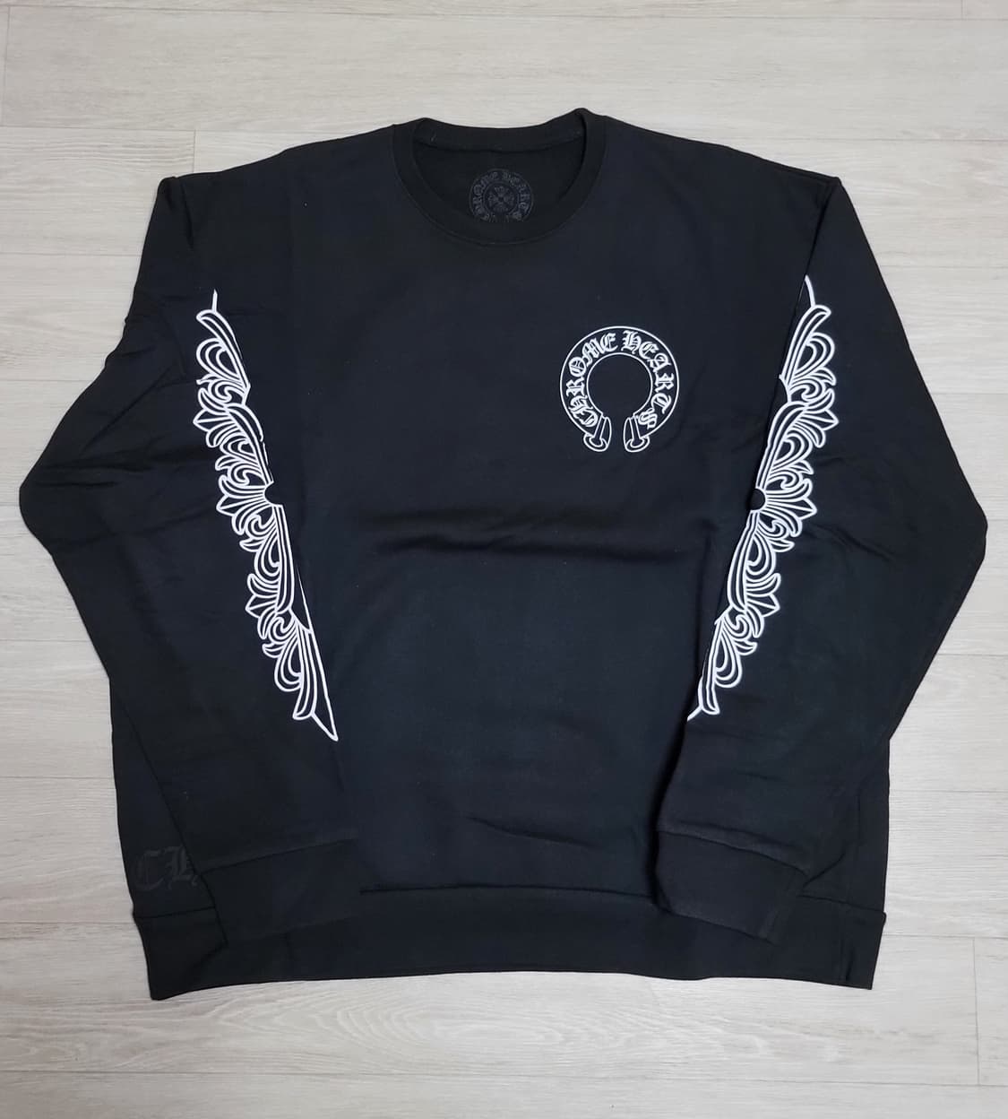 크롬하츠 홀스슈 맨투맨 황금사이즈 L 상품이미지6