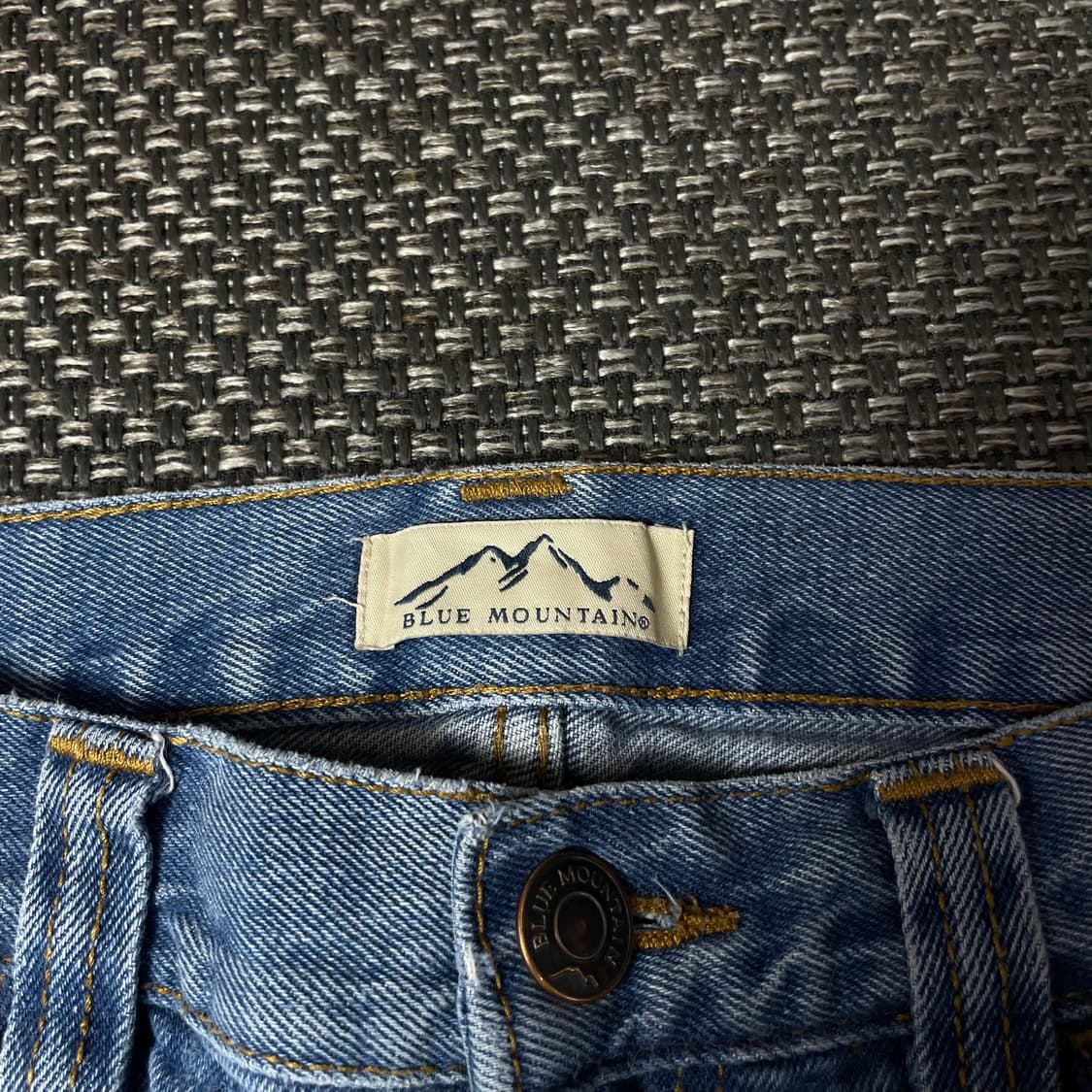 (32) 블루마운틴 연청 백카펜터 데님 팬츠 상품이미지3