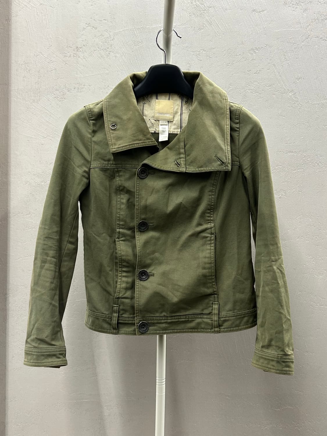DIESEL 디젤 올리브그린 코튼 재킷 상품이미지2