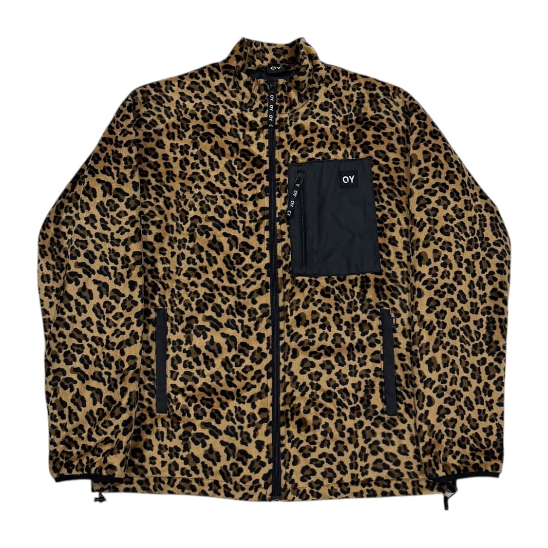 OY 오와이 레오파드 호피 플리스 후리스 자켓 상품이미지1