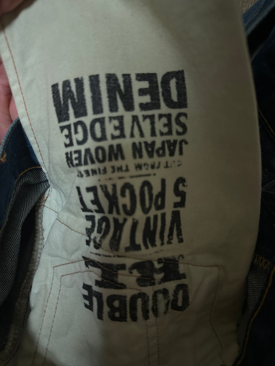 RRL 더블알엘 빈티지파이브포켓 그랜드폴스 34X32 판매합니다 상품이미지5