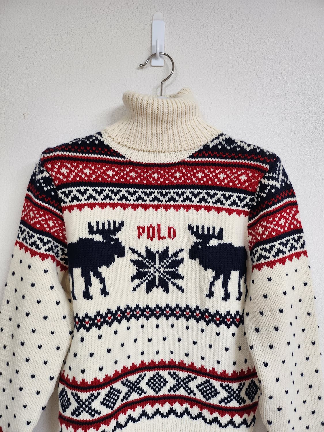 폴로 랄프로렌 노르딕니트(M 상품이미지2