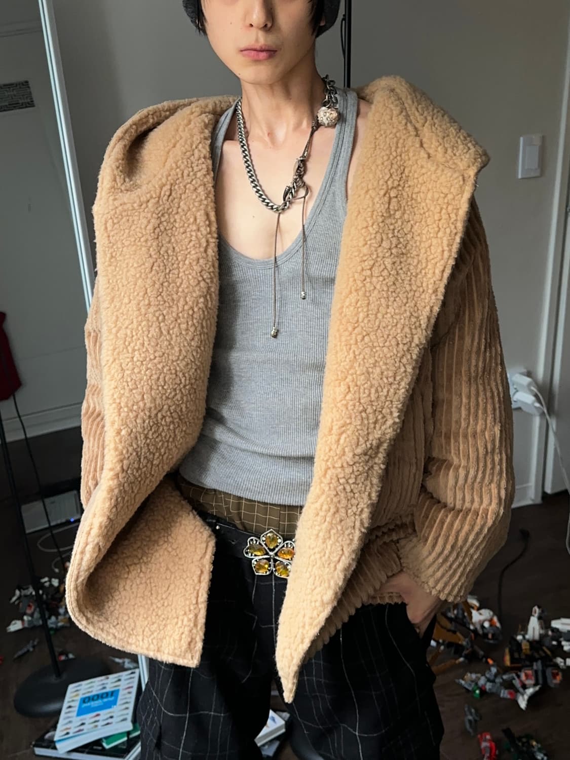 Indio 헤비 코듀로이 후디 자켓 상품이미지7