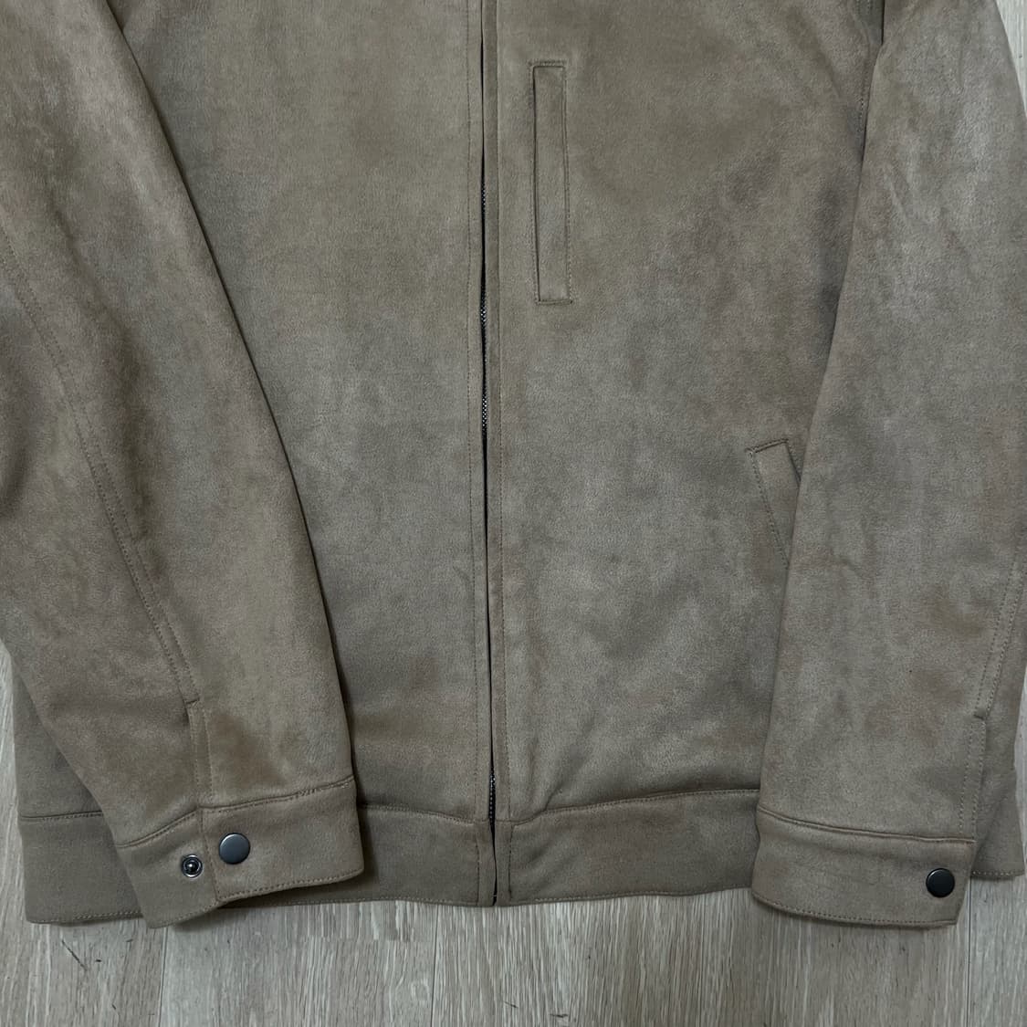 더니트컴퍼니 남성 트러커 스웨이드 자켓 M/95  상품이미지3