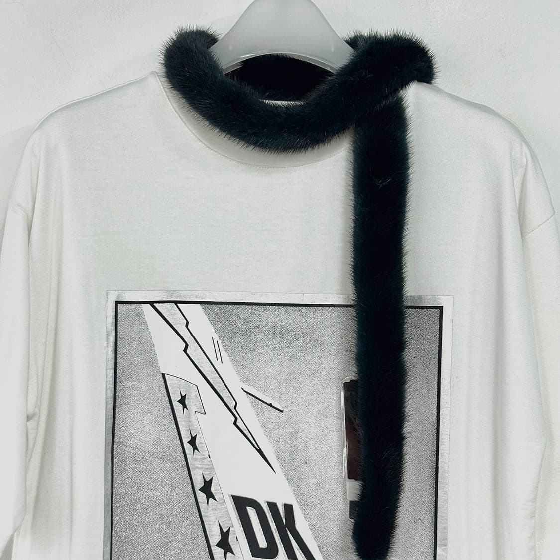 웅가로 ungaro 타이 밍크 머플러 [새상품] 상품이미지1