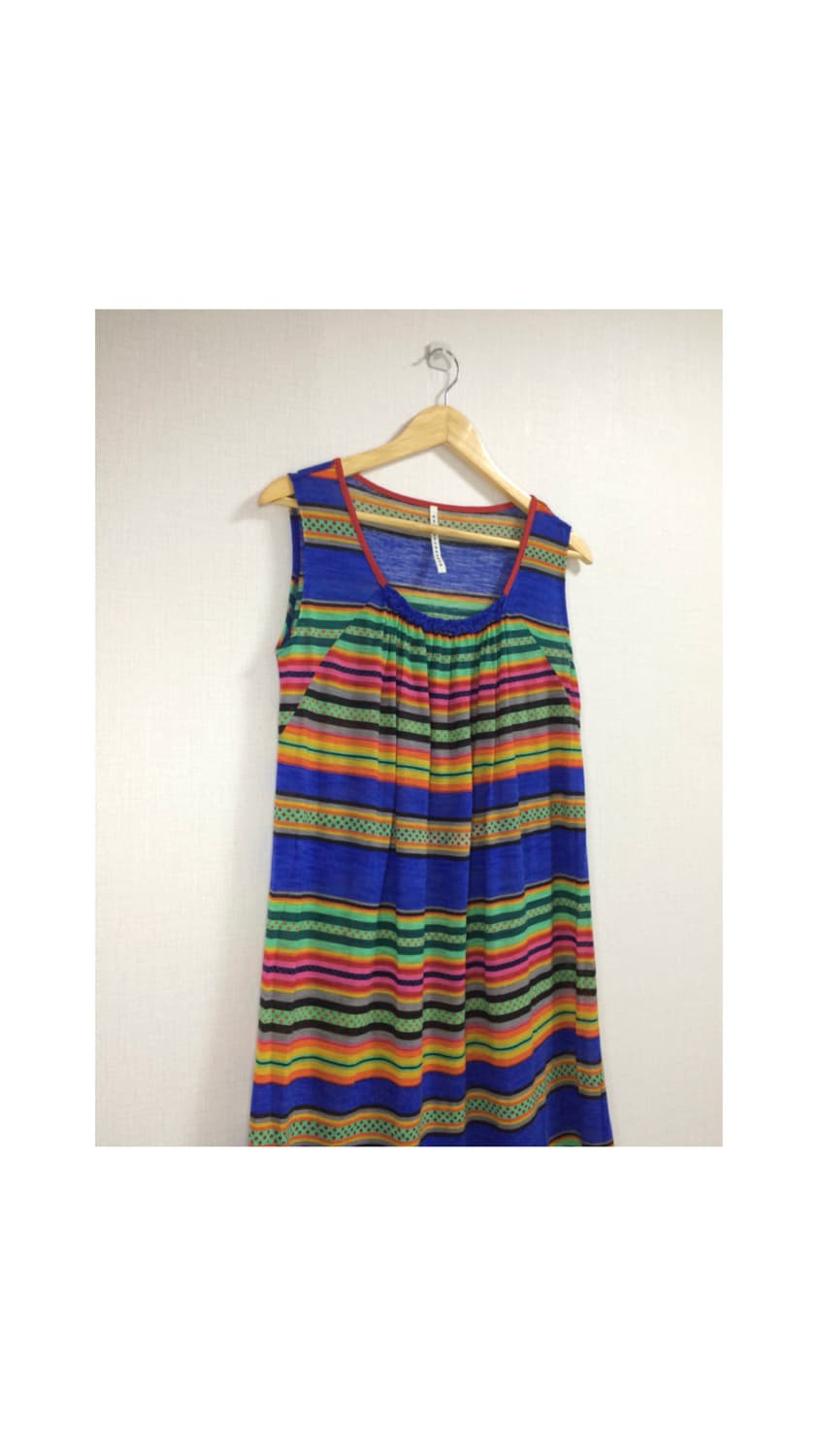 스나오쿠와하라 컬러풀 에스닉 튜닉 상품이미지4