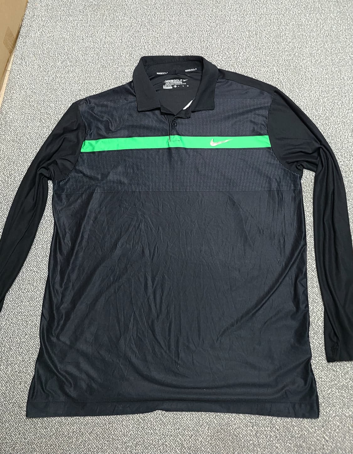 나이키 골프 남성 긴팔 폴로티 XL 상품이미지1