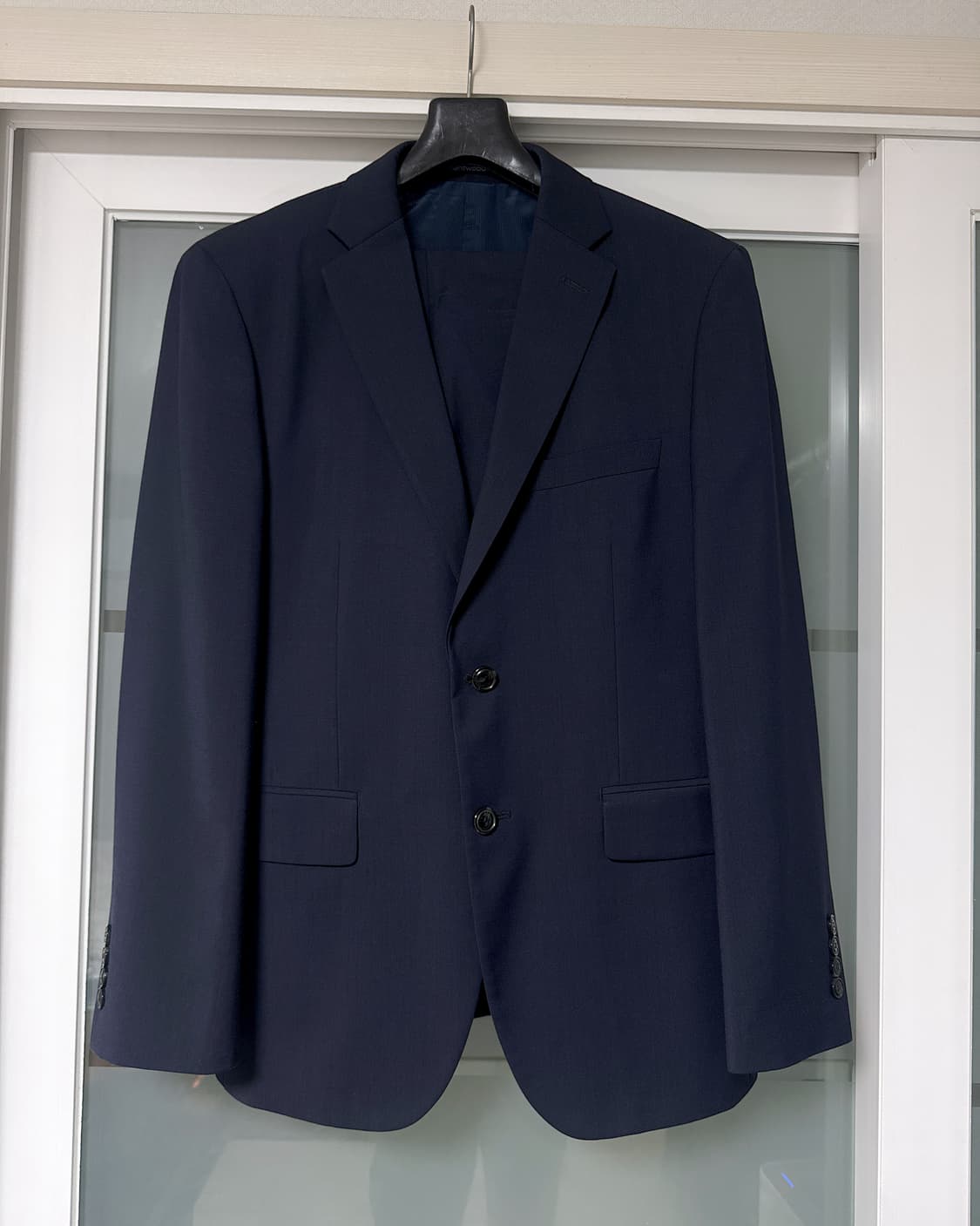 코오롱 브렌우드 정장 수트 셋업 네이비 (100/82) 상품이미지1