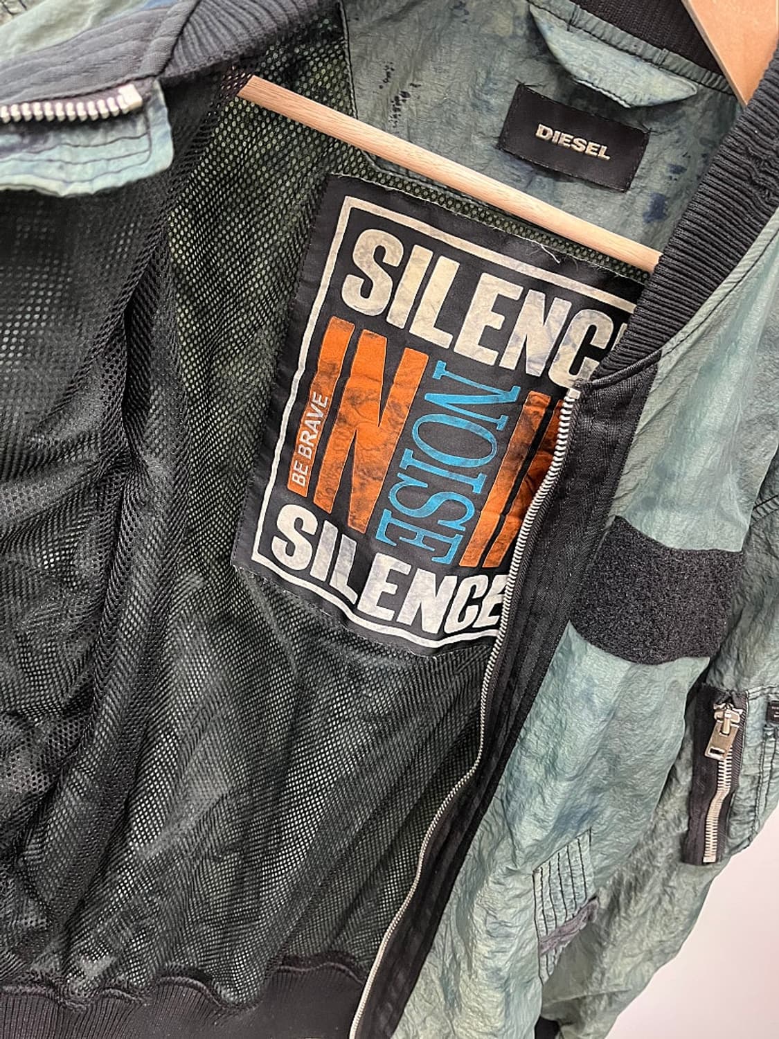 100-105) 디젤 나염 그런지 M1 자켓  상품이미지7