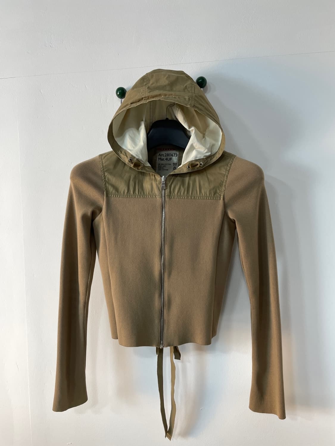 프라다 스포츠 후드 니트 자켓  상품이미지2