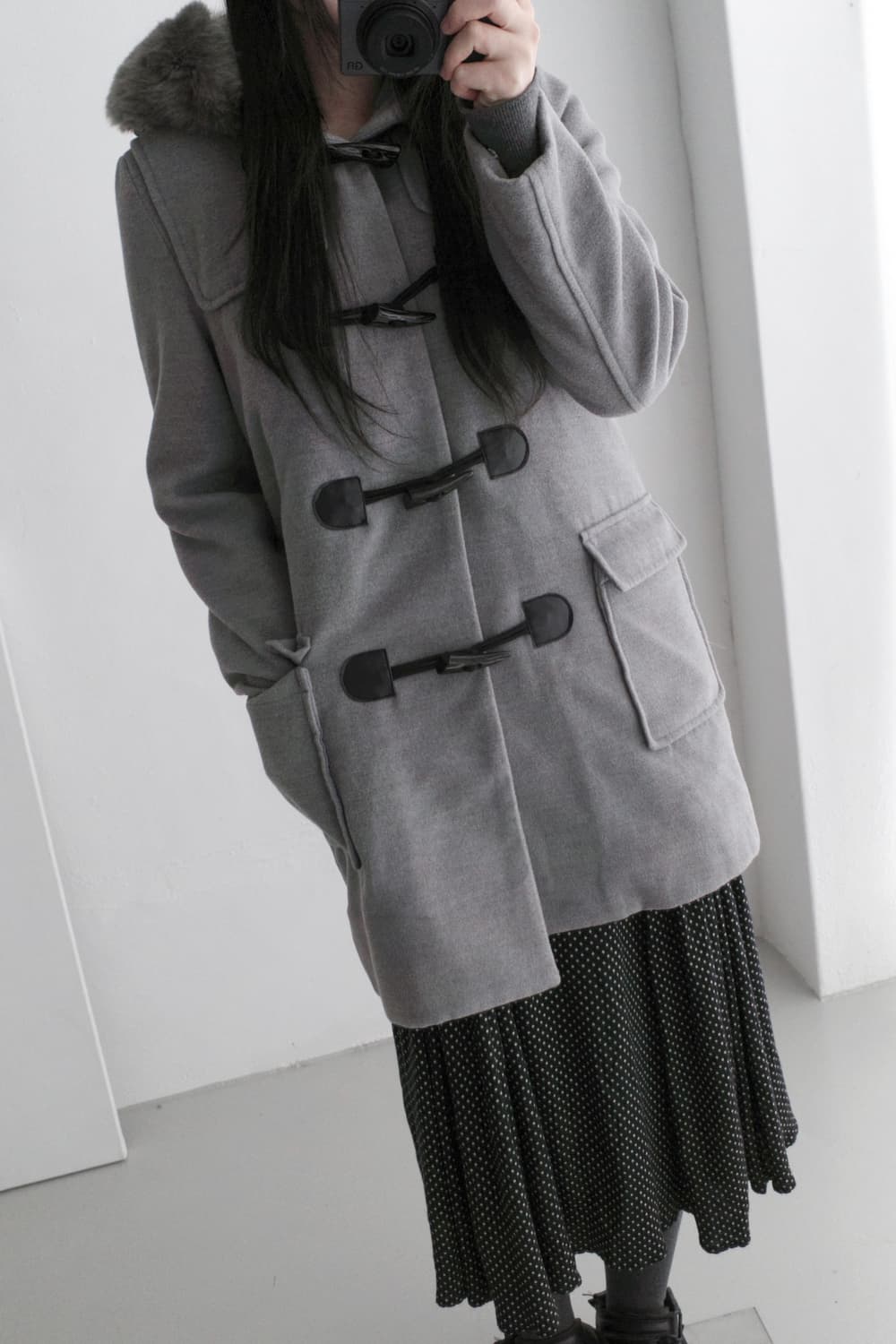 egoist) fur duffle coat 상품이미지8