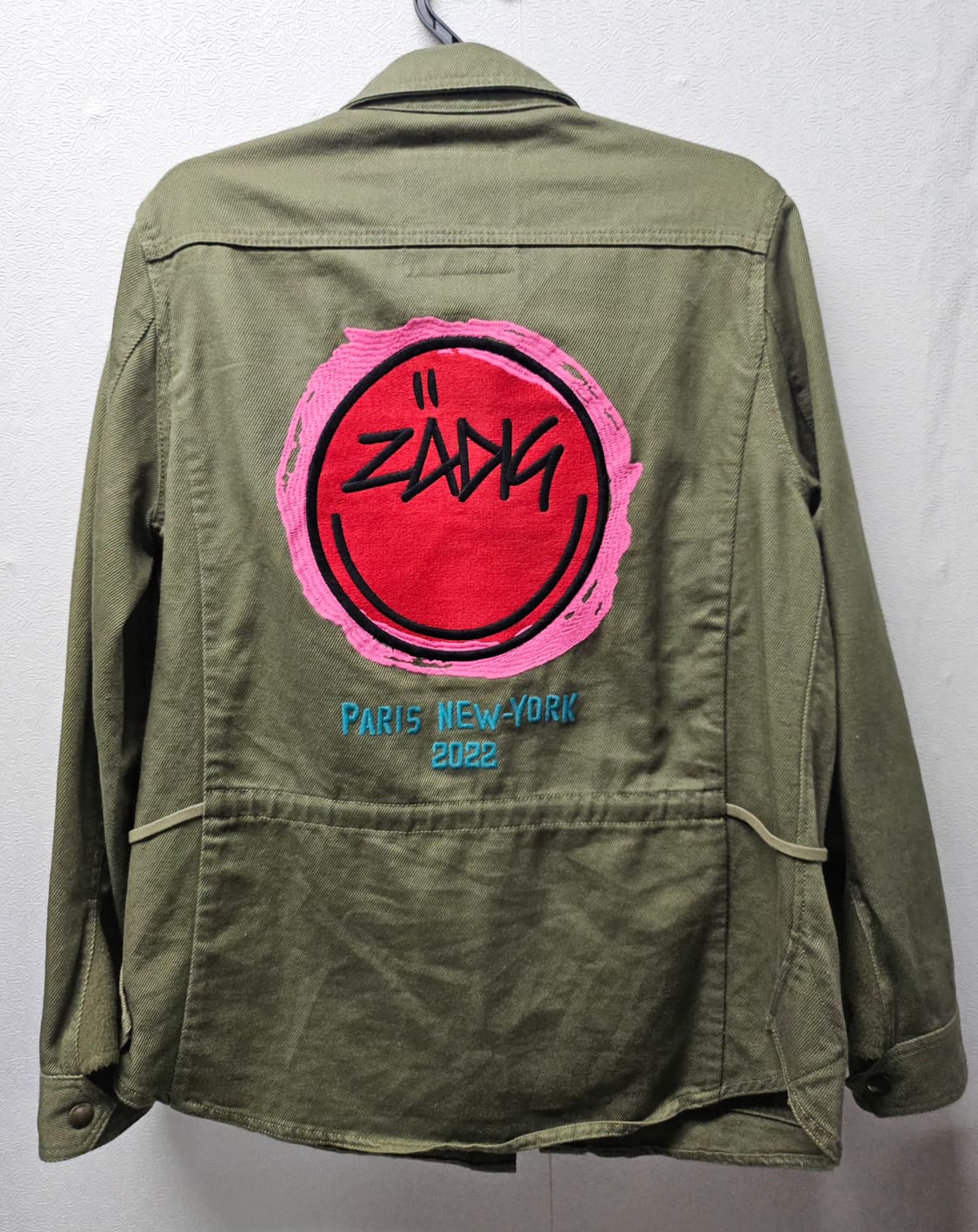 자딕앤볼테르 태클 린넨-블랜드 셔츠 카키 M 상품이미지1