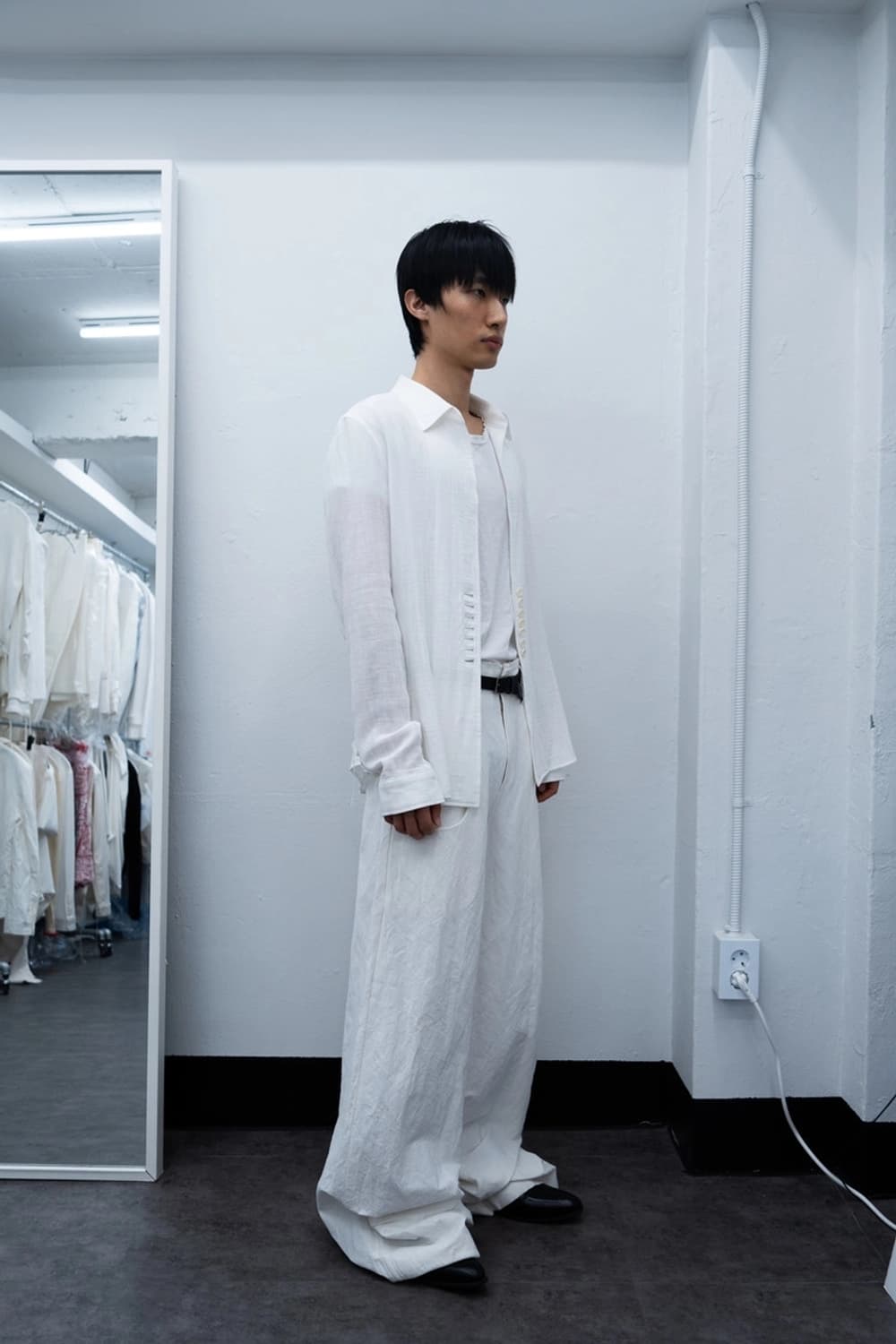 Double Gauze Shirt Jacket _ White 상품이미지10