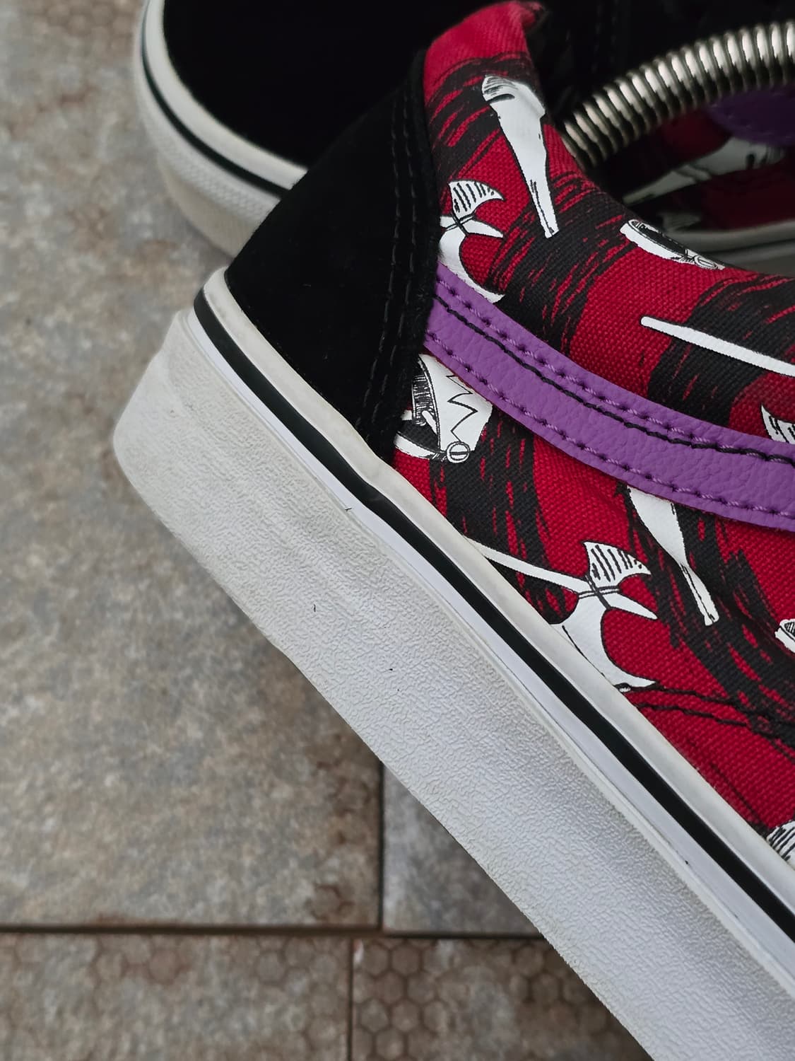 (270)반스 올드스쿨 크리스마스 악몽 상품이미지5