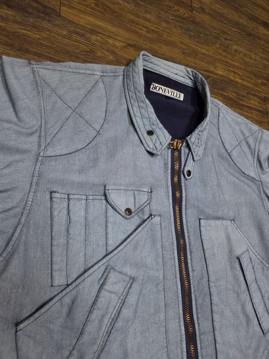 BONEVILLE 보네빌레 블루종자켓 민트급 상품이미지10