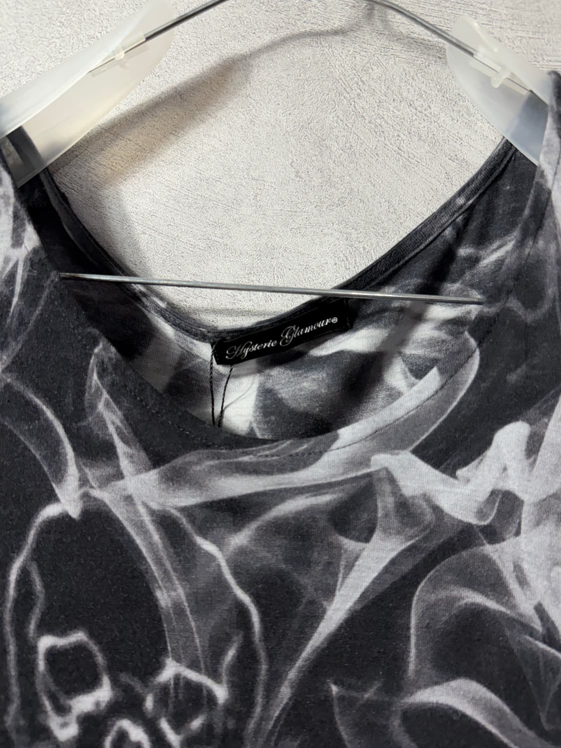 Hysteric Glamour Smoke Skull Tee 상품이미지5