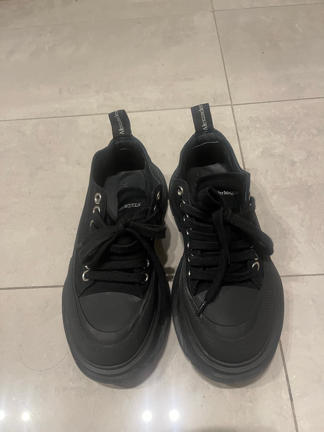 Alexander McQueen/알렉산더맥퀸 트레드 슬릭 레이스업 슈즈 상품이미지3