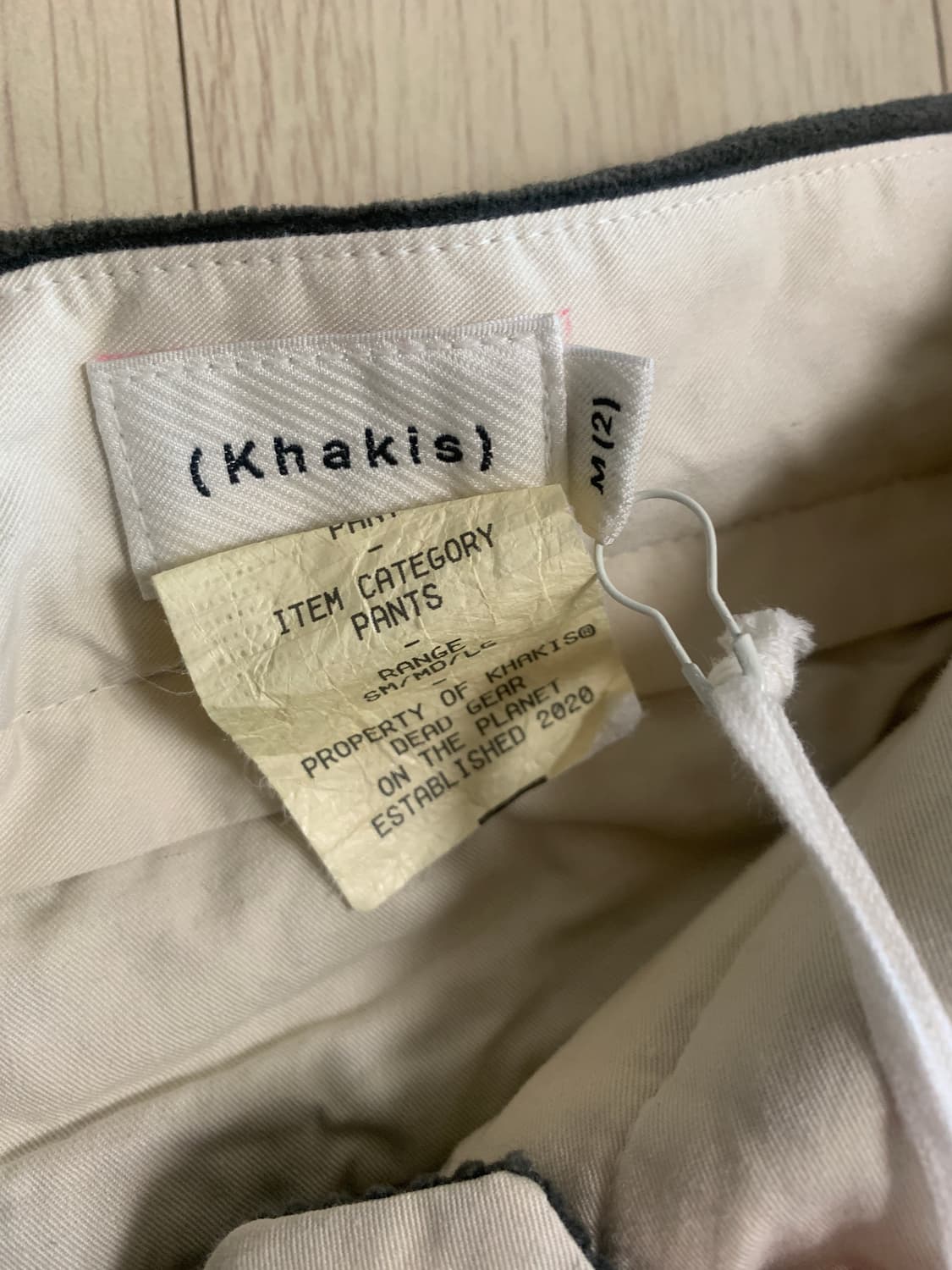 카키스 코듀로이 커먼 팬츠 블랙올리브 상품이미지3