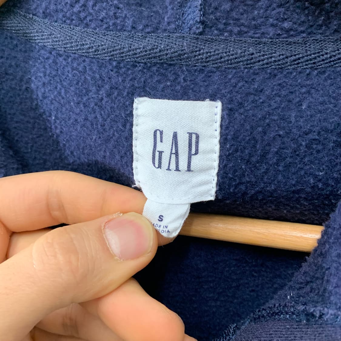 갭 네이비 후드집업 상품이미지3