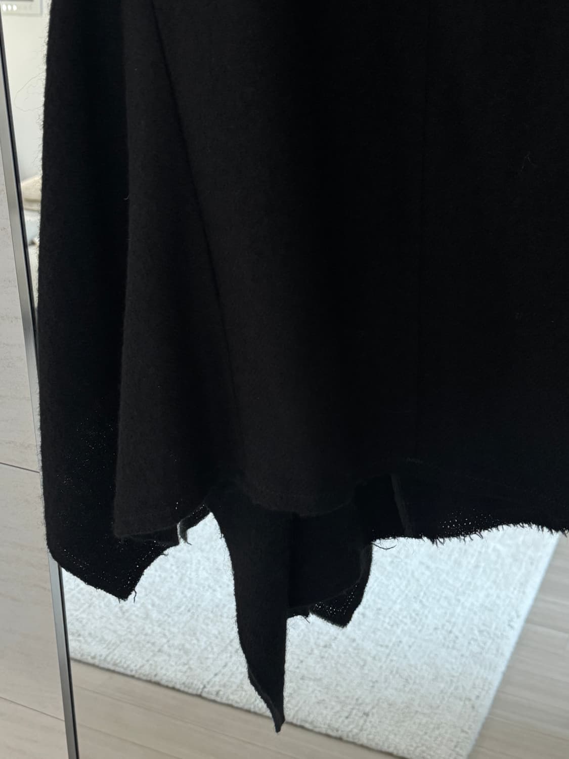 드리스반노튼(Dries Van Noten) 울 미디 드레이프 스커트 상품이미지6