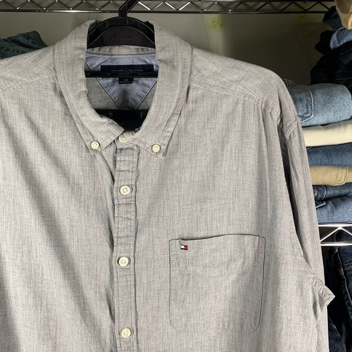 [L] 타미힐피거 린넨 셔츠 상품이미지1
