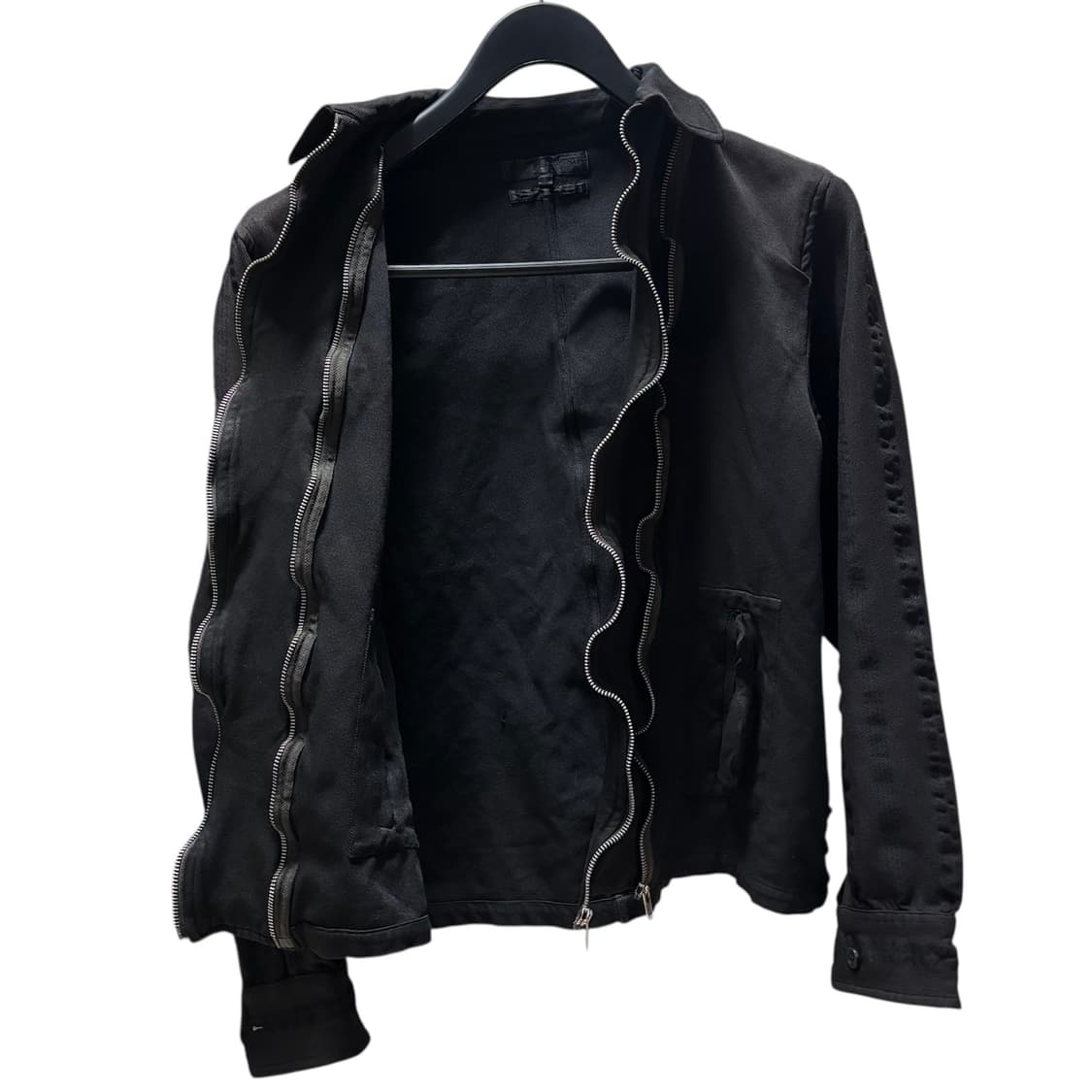 [M] 꼼데가르송 셔츠 더블 지퍼 블루종 상품이미지7