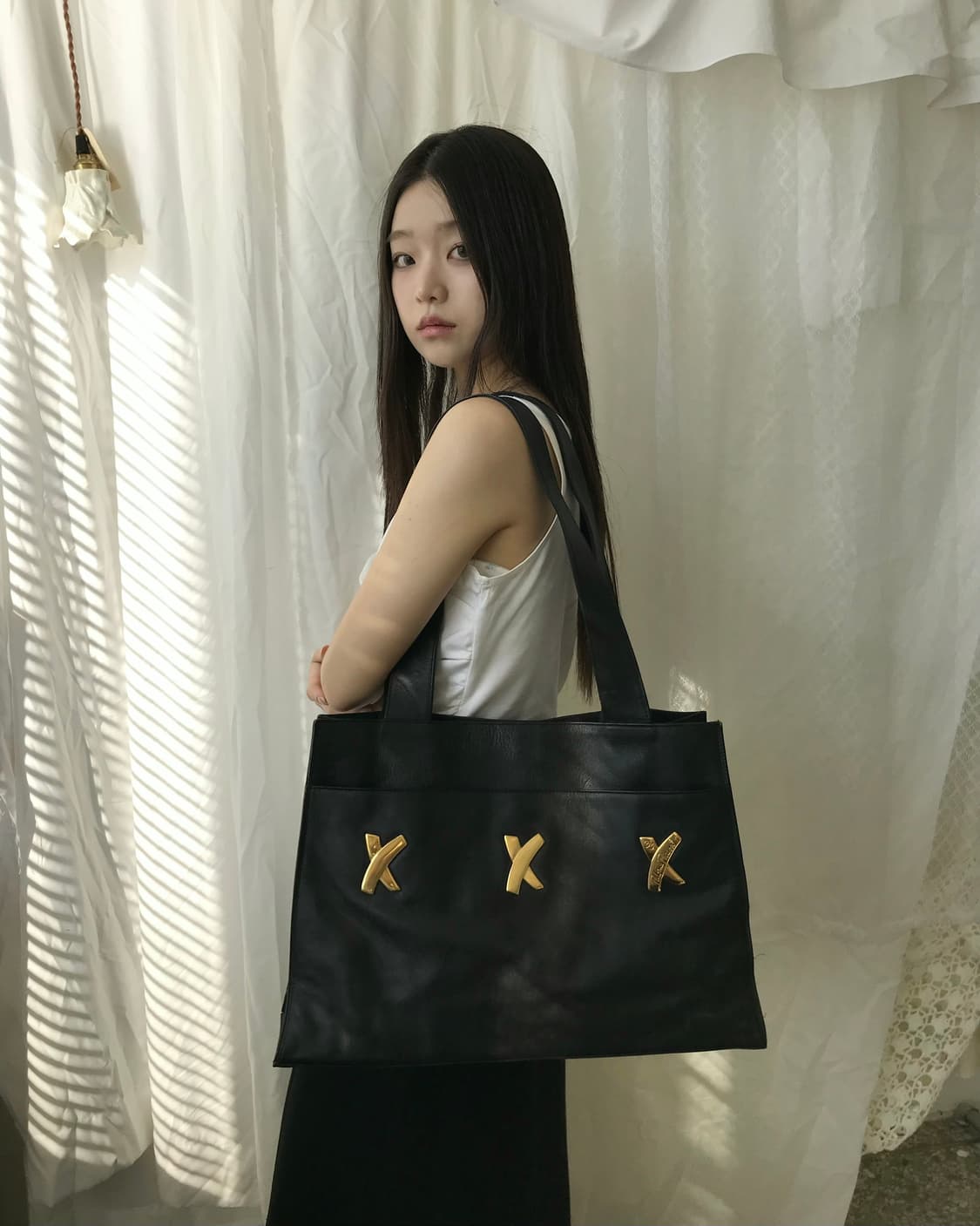 Paloma Picasso 블랙 토트백 상품이미지3