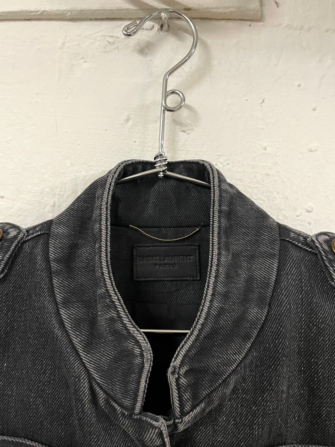 생로랑 아카이브 데님 나폴레옹 자켓 상품이미지5