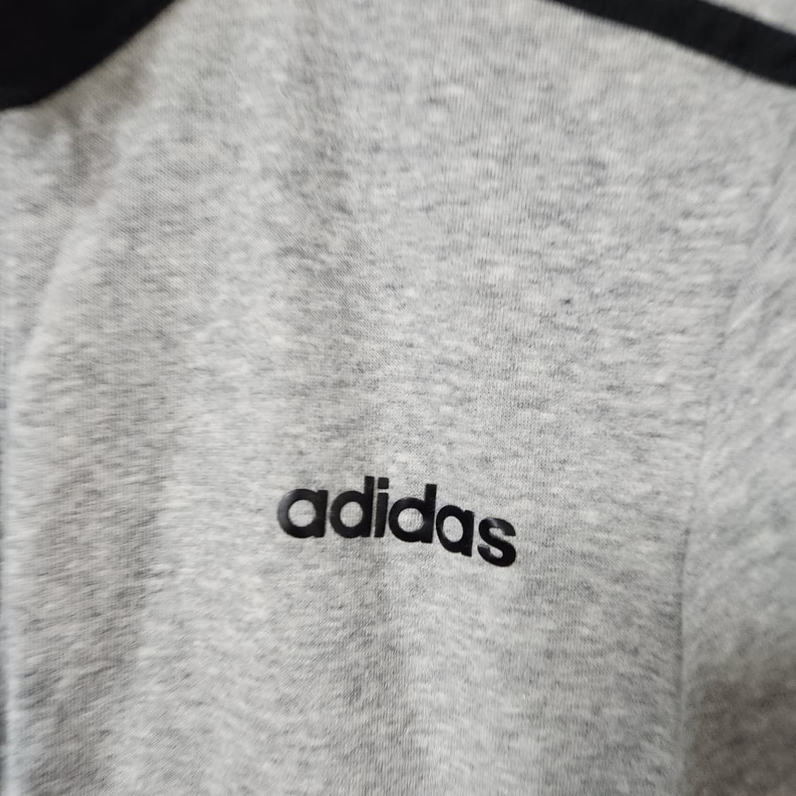 H995 [M] 아디다스 코튼 져지 회검
 상품이미지2