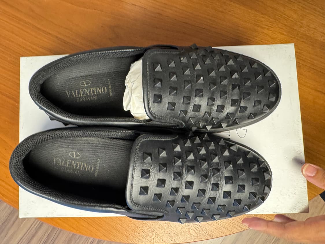 발렌티노 락스터드 슬립온 size 40(260-265) 상품이미지3