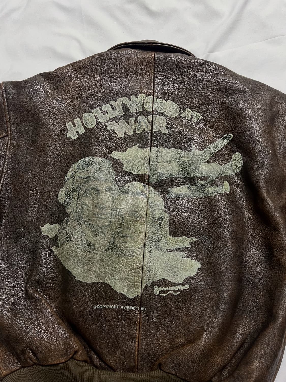 아비렉스 A-2 가죽자켓 상품이미지7