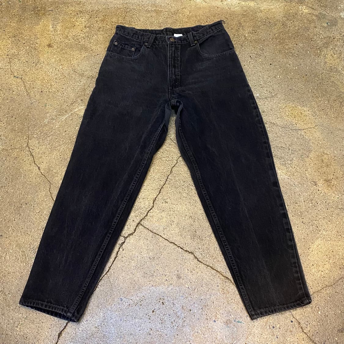 미국 빈티지 리바이스 560 루즈핏 블랙진 청바지 상품이미지1