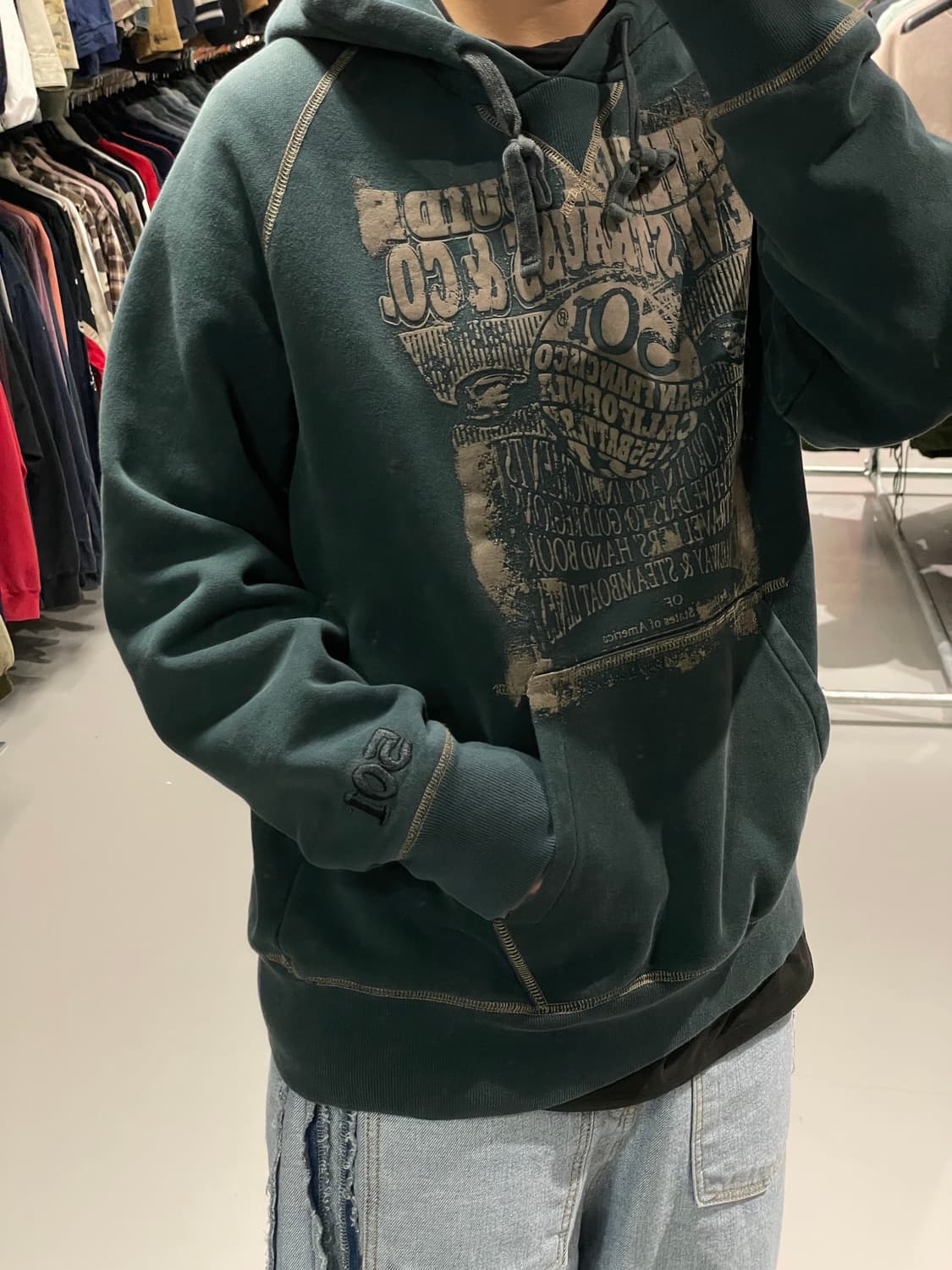 리바이스 501 후드 티셔츠   상품이미지6