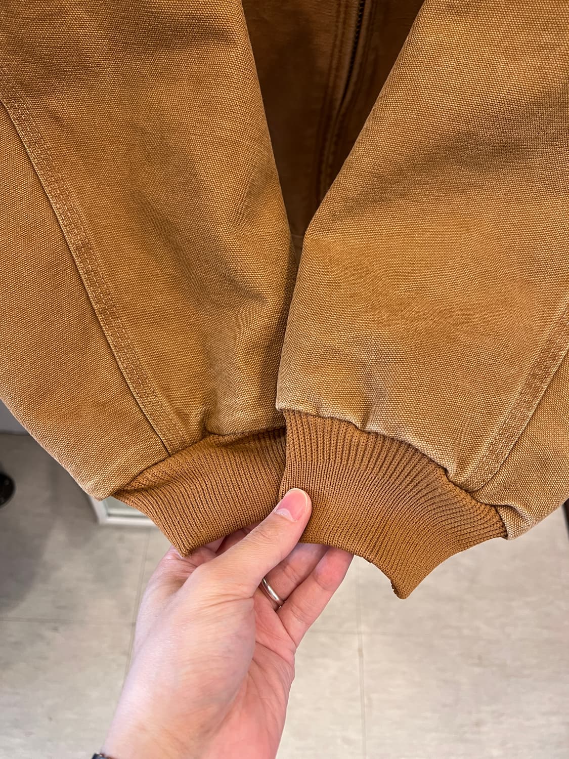 Carhartt 칼하트 덕 액티브 후드 워크 자켓 상품이미지3