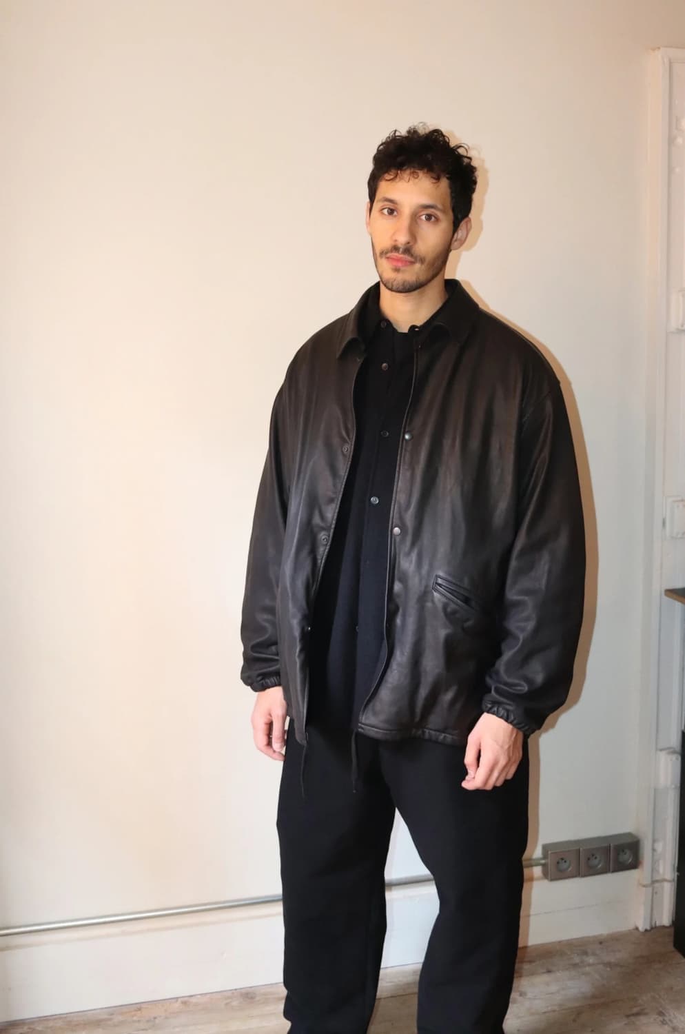 24aw 양가죽 코치자켓 상품이미지10