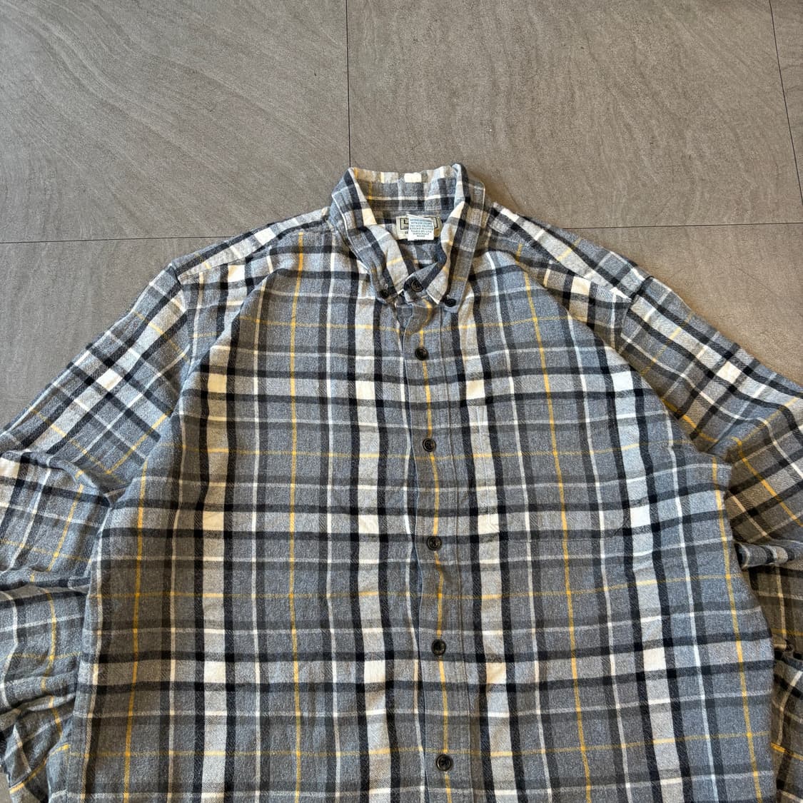 L.L.bean 엘엘빈 플란넬 셔츠 정품 체크 상품이미지3