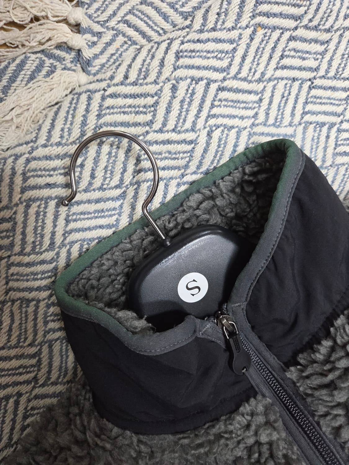 (S)파타고니아 Mexico 딥파일 차콜헤더 레트로 가디건 플리스 상품이미지6