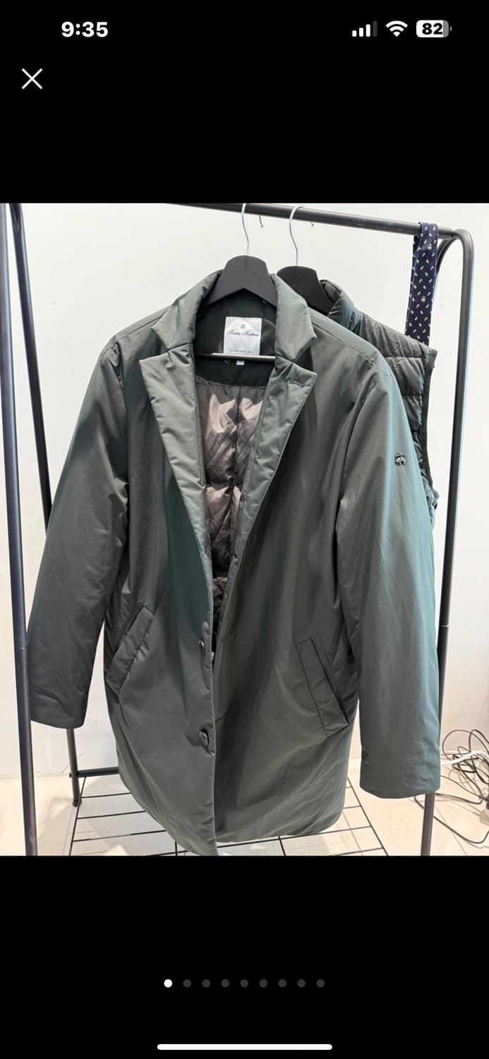 브룩스브라더스 패딩 - 카키색 2피스 상품이미지1